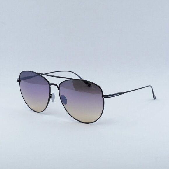 NEW TOM FORD MILLA FT0784 01C SHINY BLACK SUNGLASSES main image 7